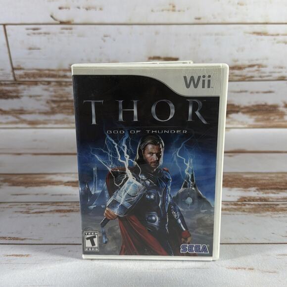 Thor: God of Thunder Nintendo Wii 2011 Complete w/Manual Tested - Picture 1 of 5